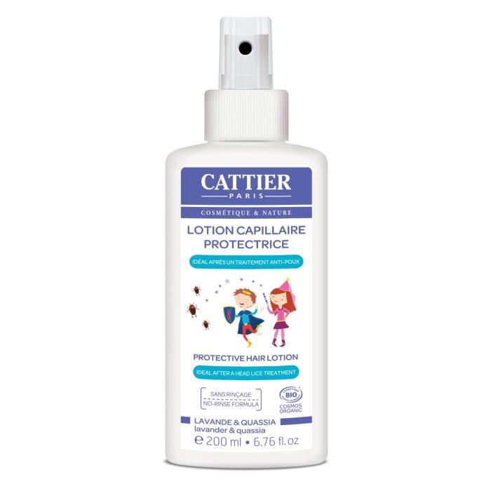 Cattier Lotion Capillaire Protectrice Anti-Poux 200ml