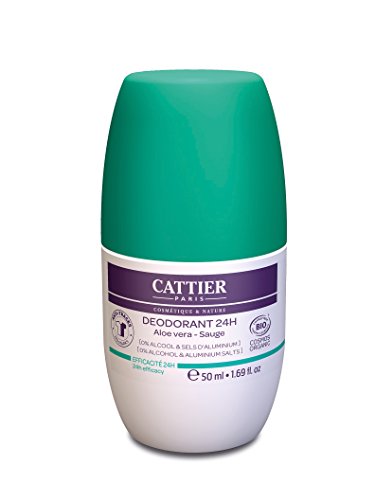 Cattier Deodorant 24h Bio 50 Ml - Flacon-bille 50 Ml