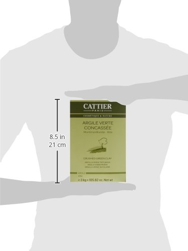 Cattier Argile Verte Concassee - 3 Kg