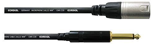 Cordial Ccm5mp Cable Audio Xlr Male/jack Male Mono 5m