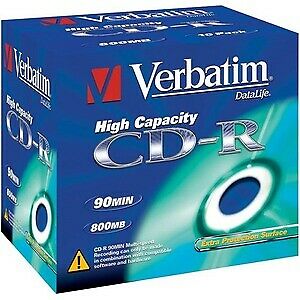 Verbatim CD-R VERBATIM P10 80Min 52X JC