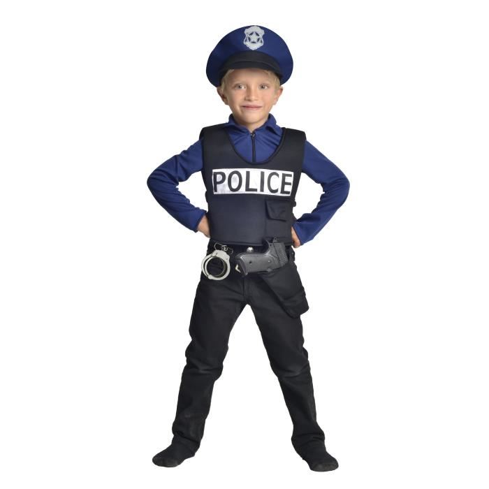 Cesar - F586 - Deguisement Policier - 5 / 7 Ans