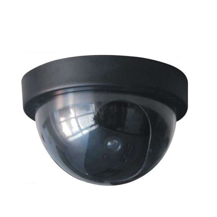 Chacon Camera De Surveillance Factice Dome Avec Led