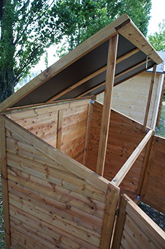 Chalet Jardin Coffre De Jardin En Bois Trocadero 1200l