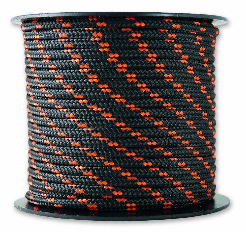 Chapuis MO325N Drisse polyester 200 kg D 3 mm L 25 m NoirOrange