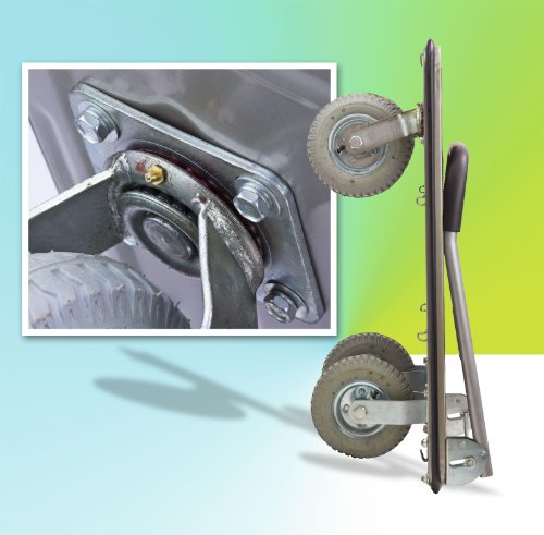 Dema Chariot De Manutention Xl - Charge Maxi 300 Kg - Roues Gonflables