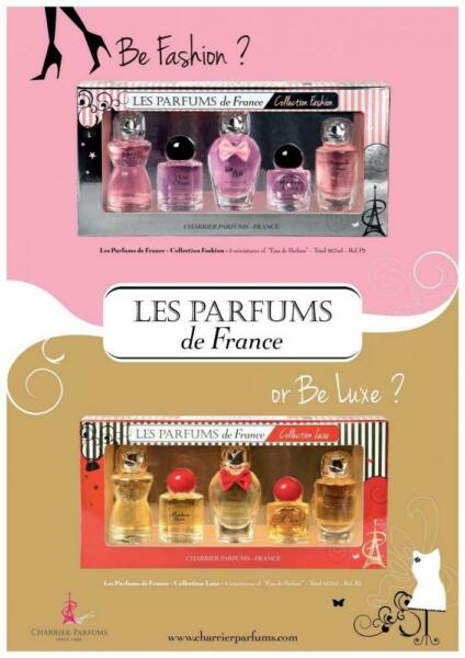 Charrier Parfums De France Collection Fashion Coffret De 5 Eau De Parfums Miniatures Total 49,7 Ml