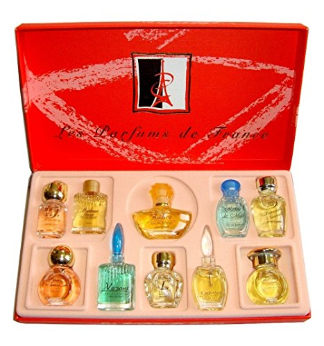 Charrier Parfums Luxe Top Ten Coffret De 10 Eau De Parfums Miniatures Total 533 Ml