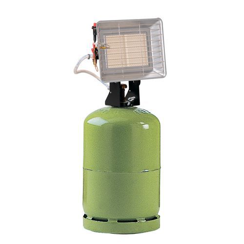 Radiant Solor portable gaz propane ou butane puissance allumage piezo reglable 2.37 a 4.17 kW