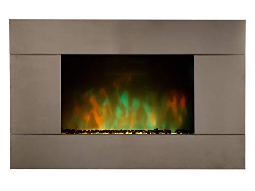 chemin arte Cheminee decorative & design - Pure Inox - 2000 W CHEMIN' ARTE