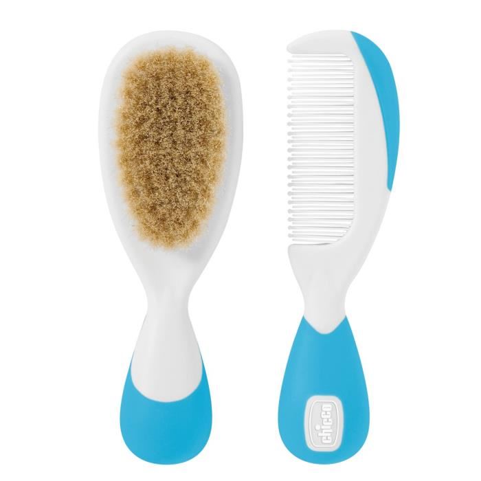 Chicco Brosse Et Peigne Bleu Clair