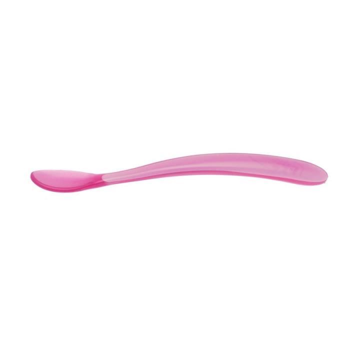 Chicco Mes Premieres Cuilleres Souples Bout Silicone Rose +6m 2 Unites