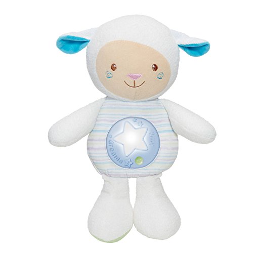 CHICCO Peluche musicale Mouton Tendres mots doux Bleu