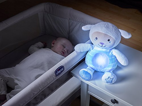 Chicco Peluche Musicale Mouton Tendres Mots Doux Bleu