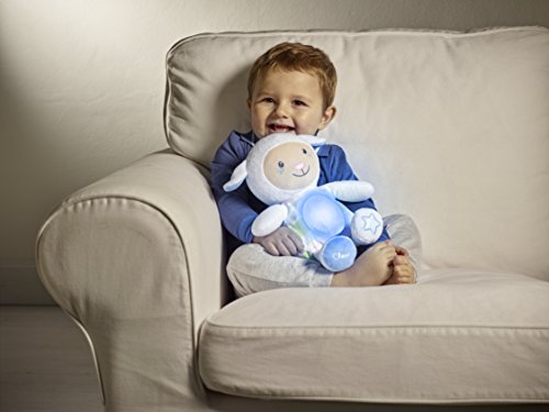 Chicco Peluche Musicale Mouton Tendres Mots Doux Bleu