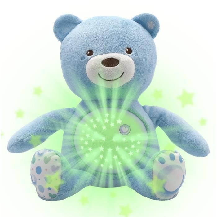 Chicco Ourson Projecteur Baby Bear Bleu First Dreams