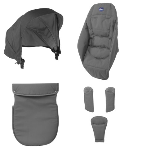 Accessoires Pack Color Chicco Pour Pousette Urban Anthracite