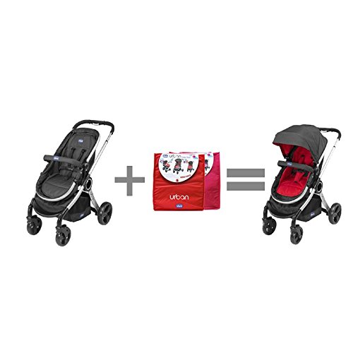 Chicco Pack Personnalisation Poussette Pack Coloris Red Wave Pour Poussette Urban