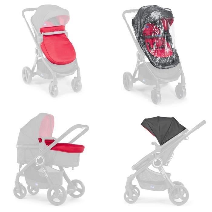 Chicco Poussette Combinee Trio Pack Urban Plus Dune