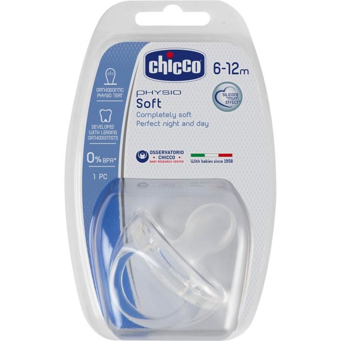 Chicco Physio Soft Sucette En Silicone T...