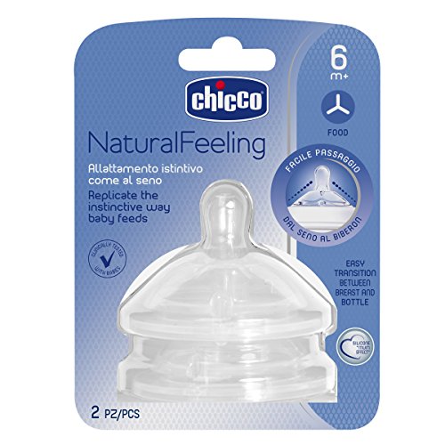 Chicco Tetine Silicone Natural Feeling  ...