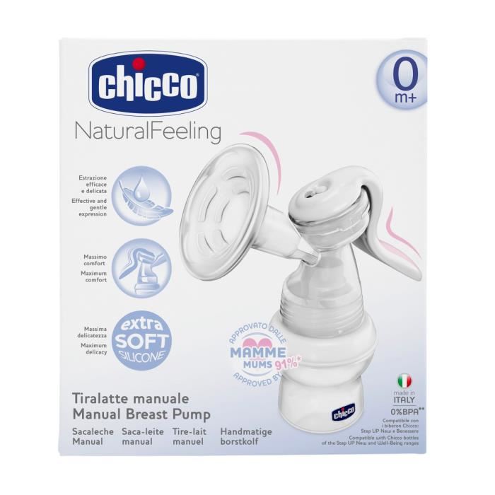 Chicco Natural Feeling Tire-lait Manuel,...