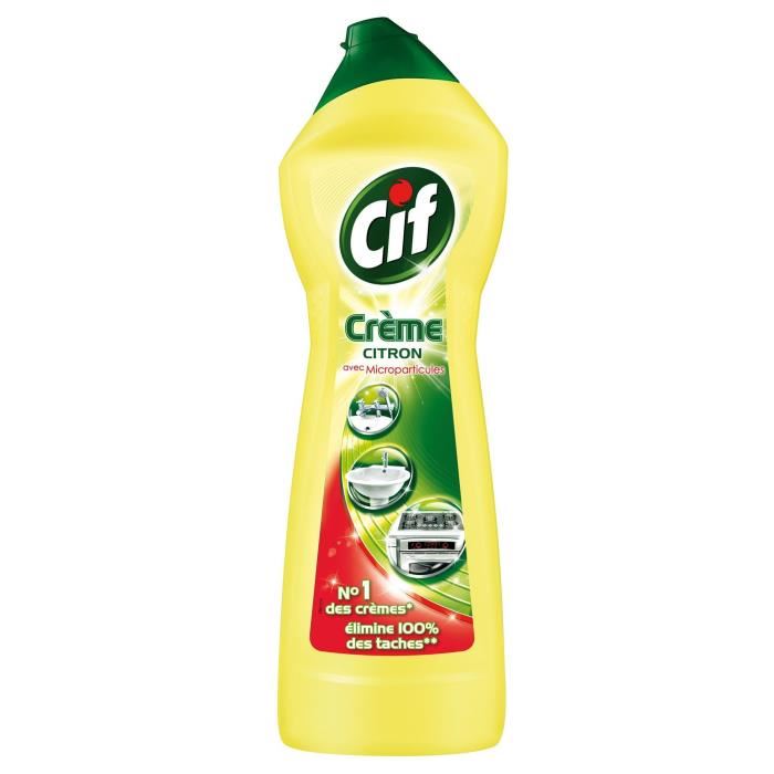 Cif Creme A Recurer Parfum Citron 750ml