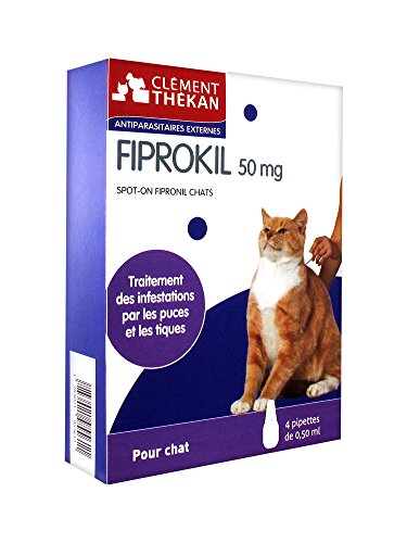 clement thekan ClÉment thÉkan Fiprokil chat 4 pipettes