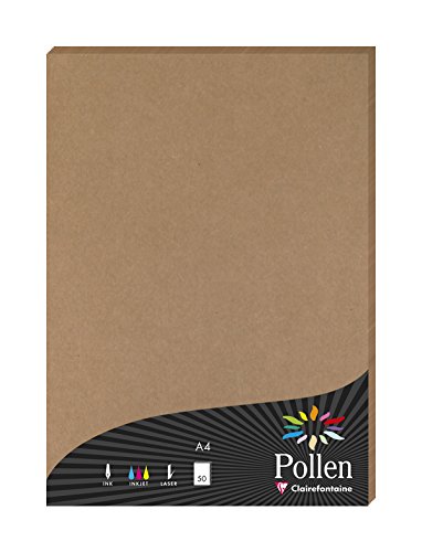 Ramette De 50 Feuilles A4 - Pollen - 130g - Kraft