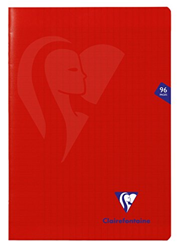 Cahier Mimesys Pique Polypro 21 X 29,7 Cm 96 Pages 90g Seyes Rouge
