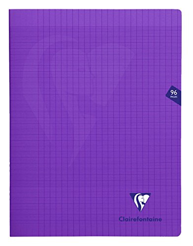 Cahier Mimesys Pique Polypro 24 X 32 Cm 96 Pages 90g Seyes Violet