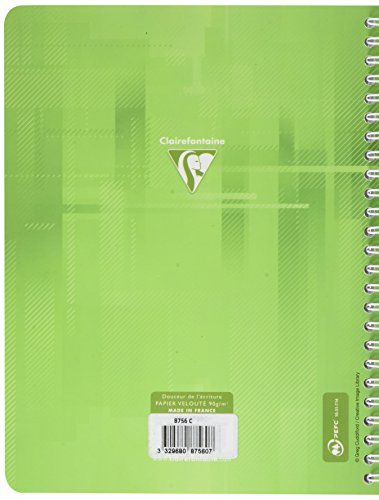 Clairefontaine Cahier De Textes Reliure Integrale 17 X 22 Cm 144 Pages