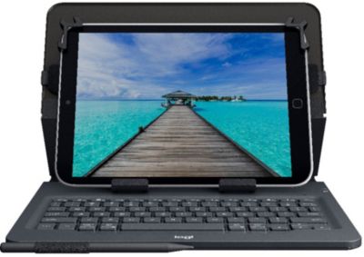 Clavier Et Etui Logitech Universal Folio - Sans Fil - Bluetooth 3.0 - Azerty - Noir