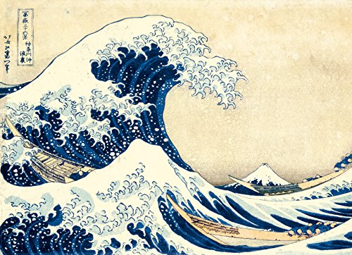CLEMENTONI Collection Museum Hokusai La Grande Vague Puzzle 1000 pieces