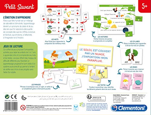 clementoni Jeu educatif Jeux de lecture