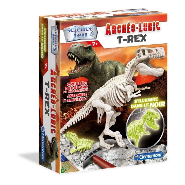 Clementoni - Science & Jeu - Archeo Ludic - T-rex