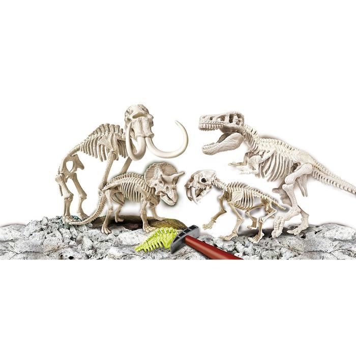 CLEMENTONI Archeo T RexTriceratops Phosphorescent