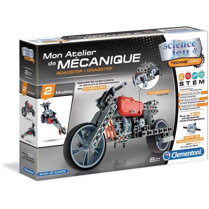 Clementoni - Mon Atelier De Mecanique - Roadster Et Dragster