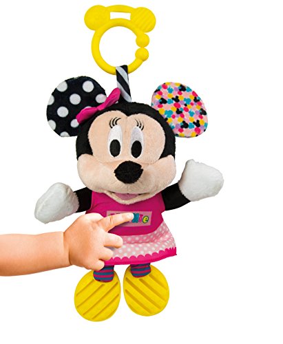 Clementoni Disney Baby  - Peluche Premieres Activites Minnie - Jeu D'eveil