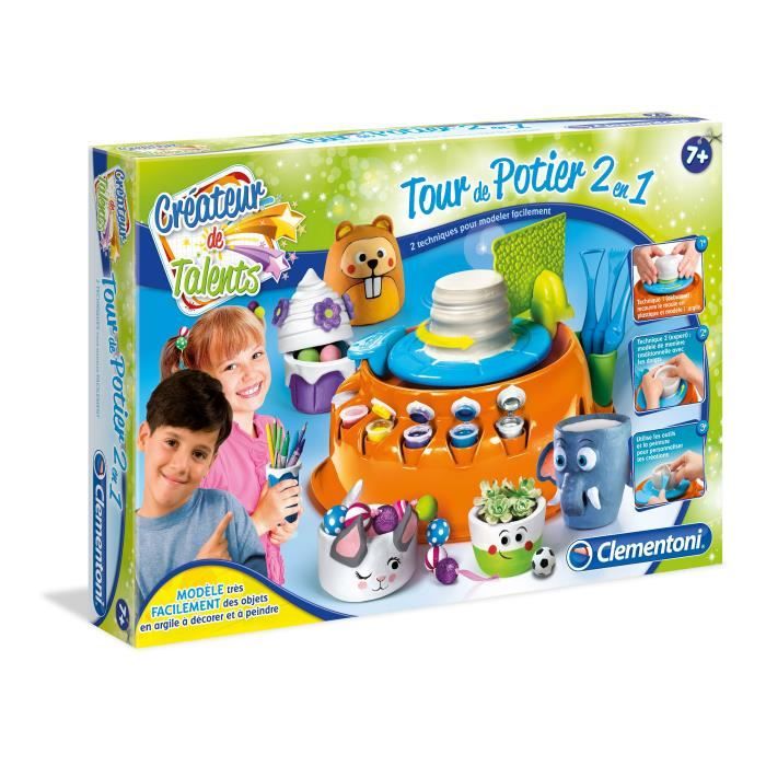Idea Clementoni - Tour De Potier 2 En 1