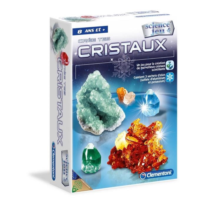 Clementoni- Cree Tes Cristaux - Des 8 Ans