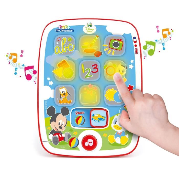 Clementoni Disney Baby Ma Premiere Tablette Mickey Jeu Deveil