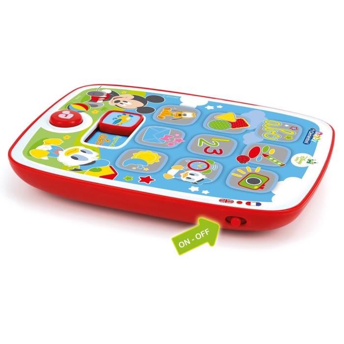 Clementoni Disney Baby Ma Premiere Tablette Mickey Jeu Deveil