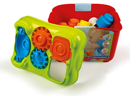 Jouet Dactivites Clemmy Clementoni Panier Avec 15 Cubes Et Activites Mecaniques