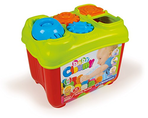 Jouet Dactivites Clemmy Clementoni Panier Avec 15 Cubes Et Activites Mecaniques