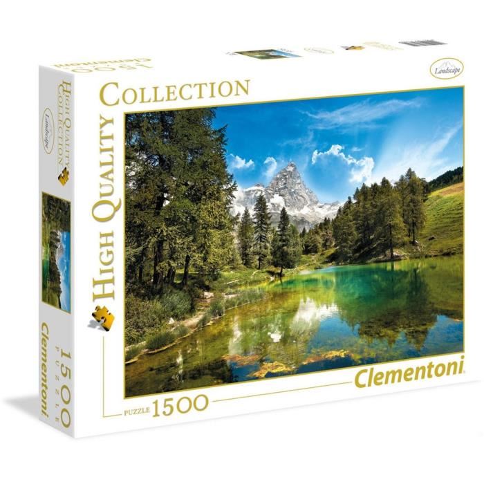 Clementoni 31680 Puzzle Bleu Lake 