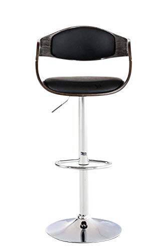 Clp Tabouret De Bar Kingston, Noir Clp Noir, Hauteur De L'assise