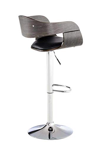 Clp Tabouret De Bar Kingston, Noir Clp Noir, Hauteur De L'assise