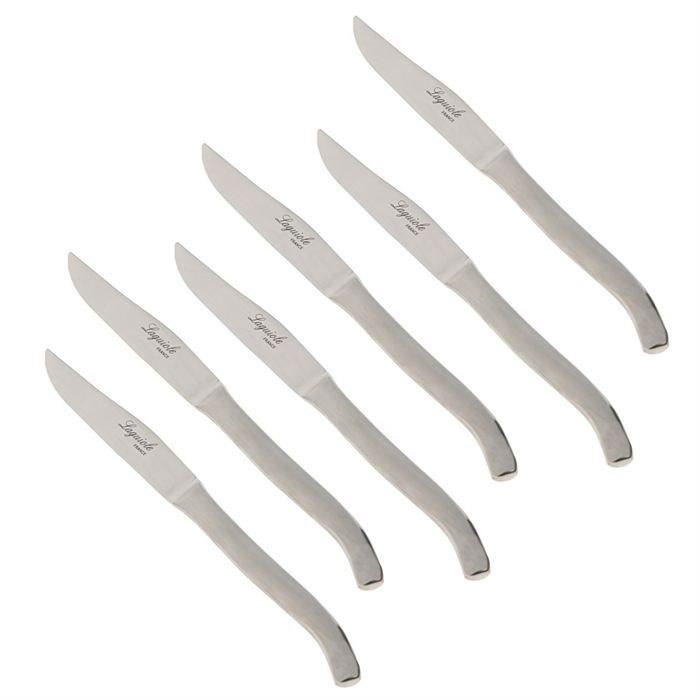 Pradel Excellence Coffret Laguiole Pradel 6 Couteaux Forges 11cm Elegants Et Micro-dentes