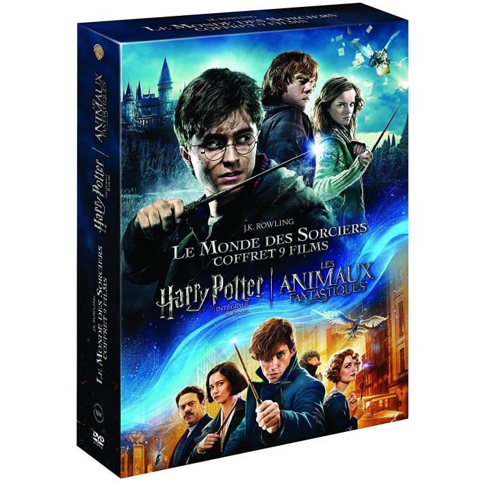 Coffret Harry Potter Integral - Fantastic Beast 1 /v 9dvd